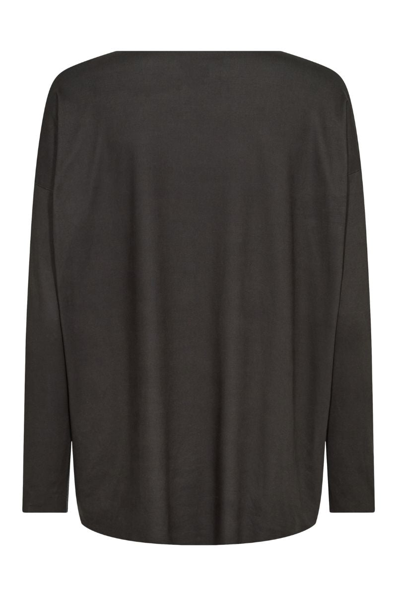 Alma Ls Top | Dark Army | Bluse fra Liberté