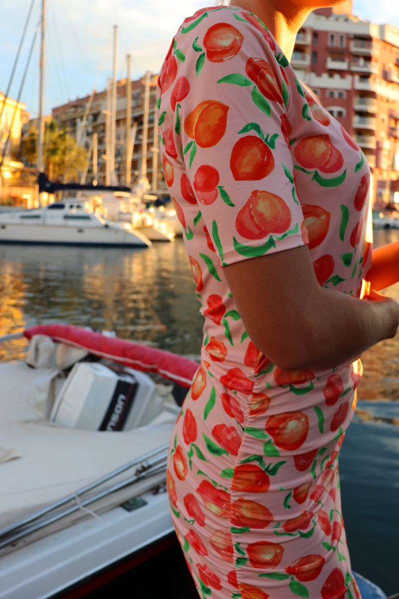 Alma Dress3 | Peachy | Kjole fra Liberté