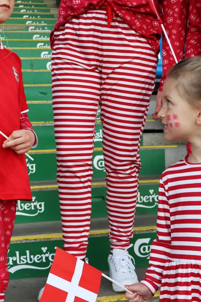 Alma Pants | Red Creme Stripe | Bukser fra Liberté