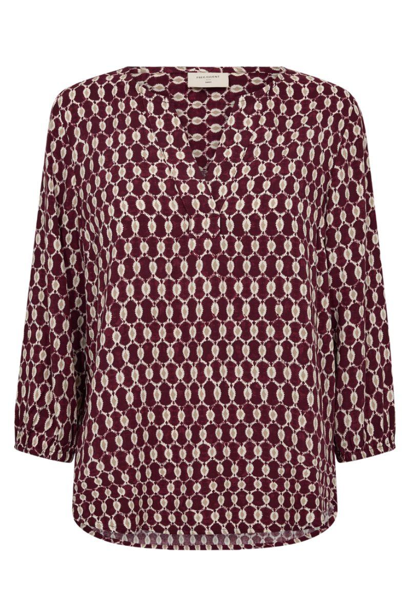 Adney Blouse 206671 | Port Royale W. Moonbeam | Bluse fra Freequent