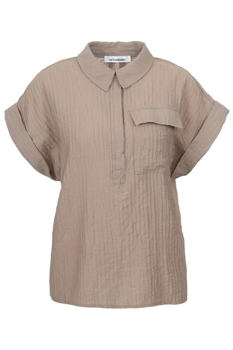 Alisa Top 35848 | Walnut | Top fra Co'couture