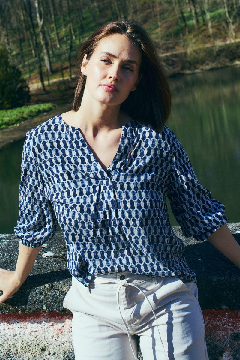 Adney Blouse 206671 | Salute W. Moonbeam | Bluse fra Freequent