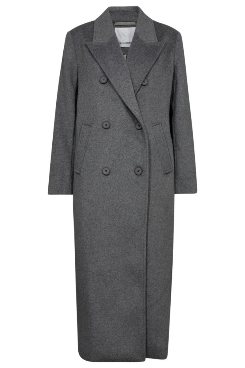 AlexisCC Coat | Light Grey | Jakke fra Co'Couture