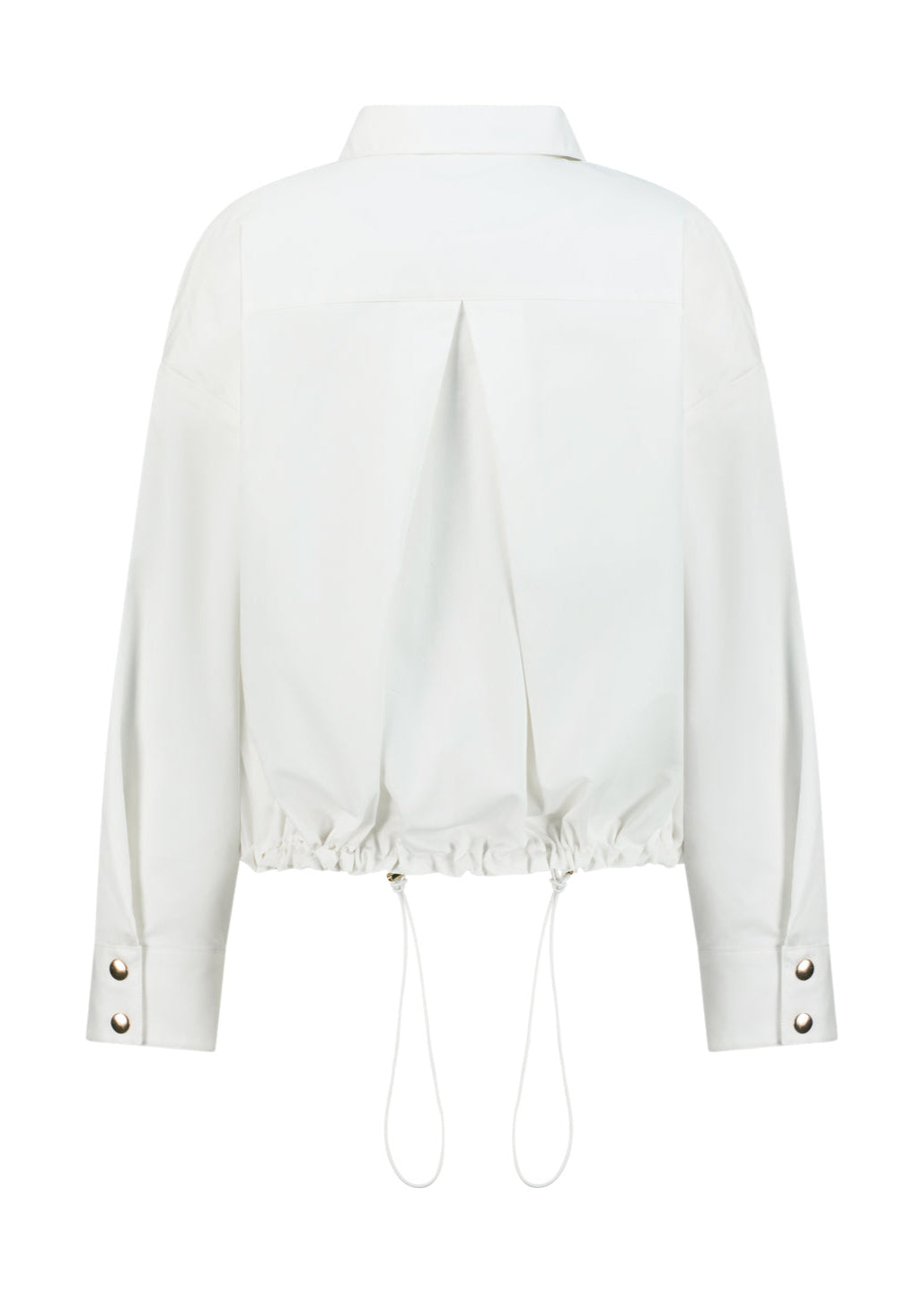 Hverdagschic Bomullsjakke | Hvit