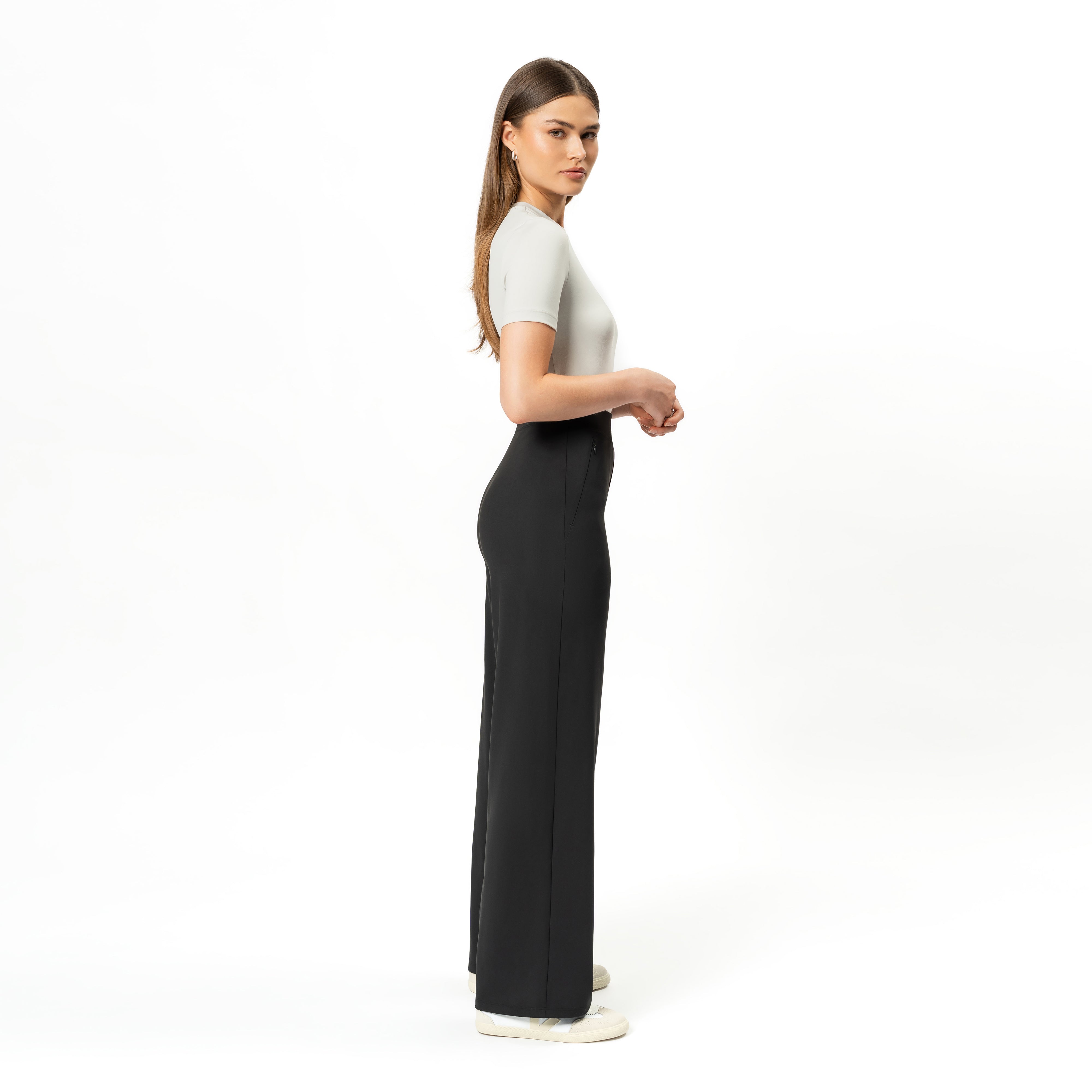 Asana relaxed straight bukse | oversize cozy loungebukse trend