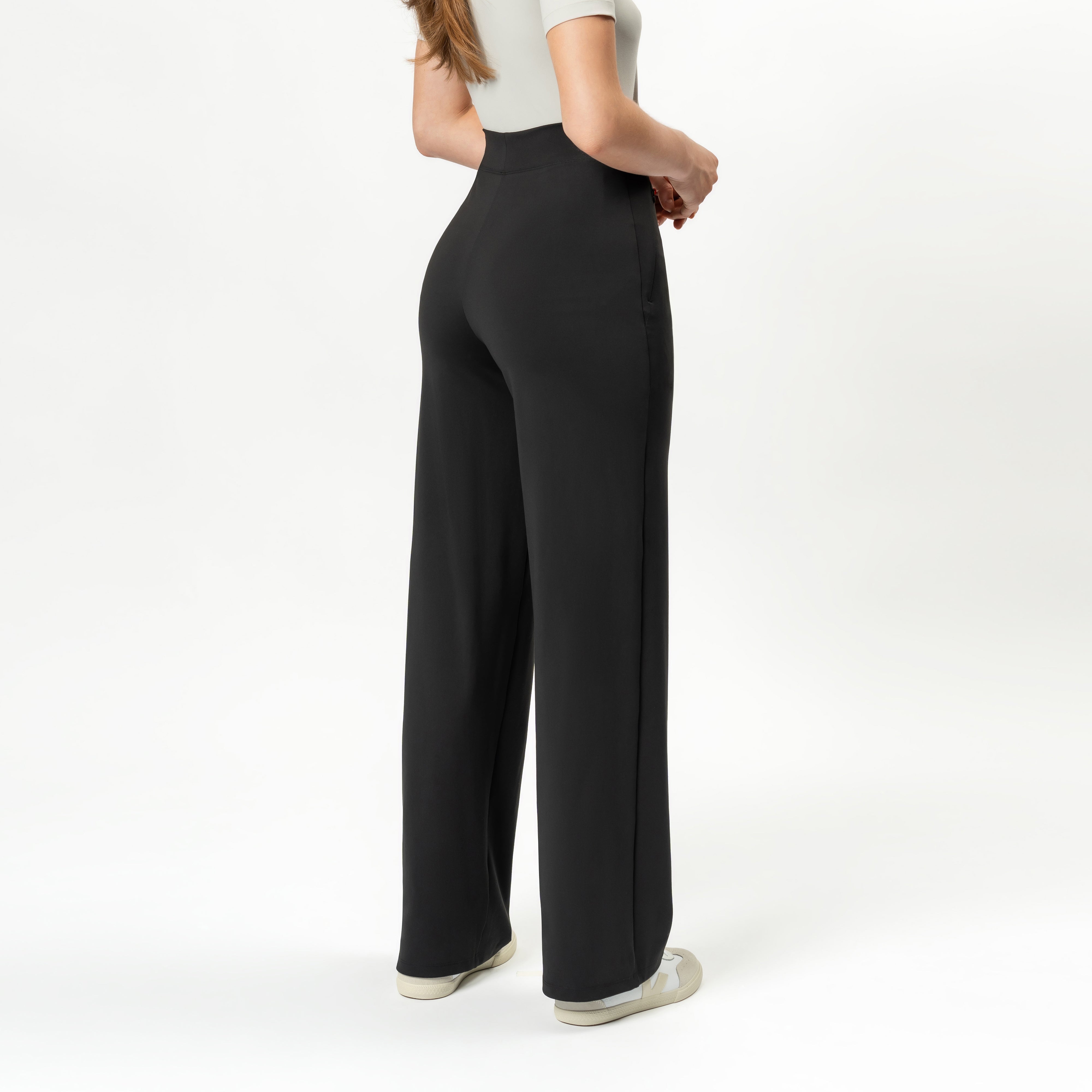 Asana relaxed straight bukse | oversize cozy loungebukse trend