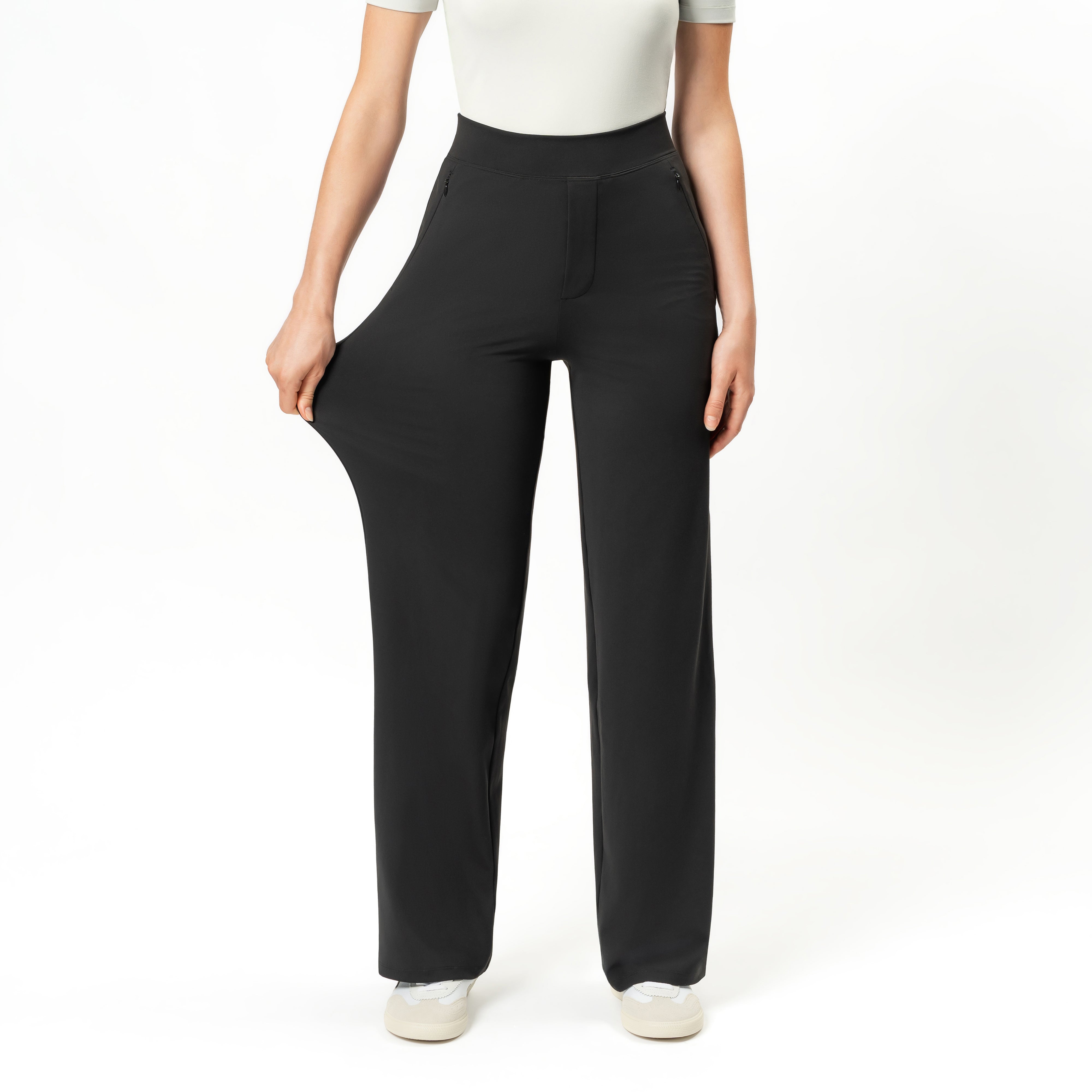 Asana relaxed straight bukse | oversize cozy loungebukse trend
