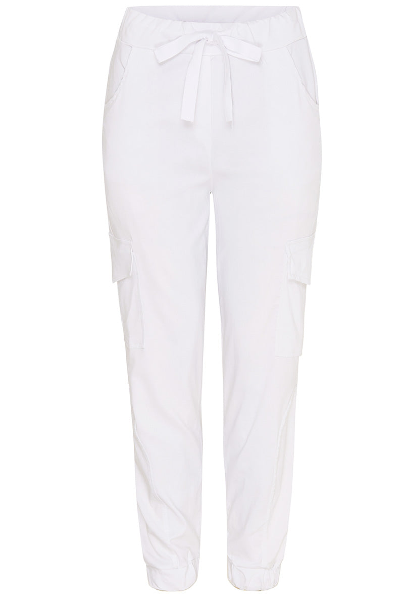 21097 | White | Bukser fra Marta du Chateau