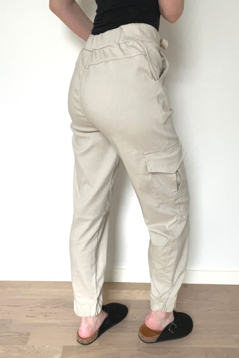 21097 | Beige | Bukser fra Marta du Chateau