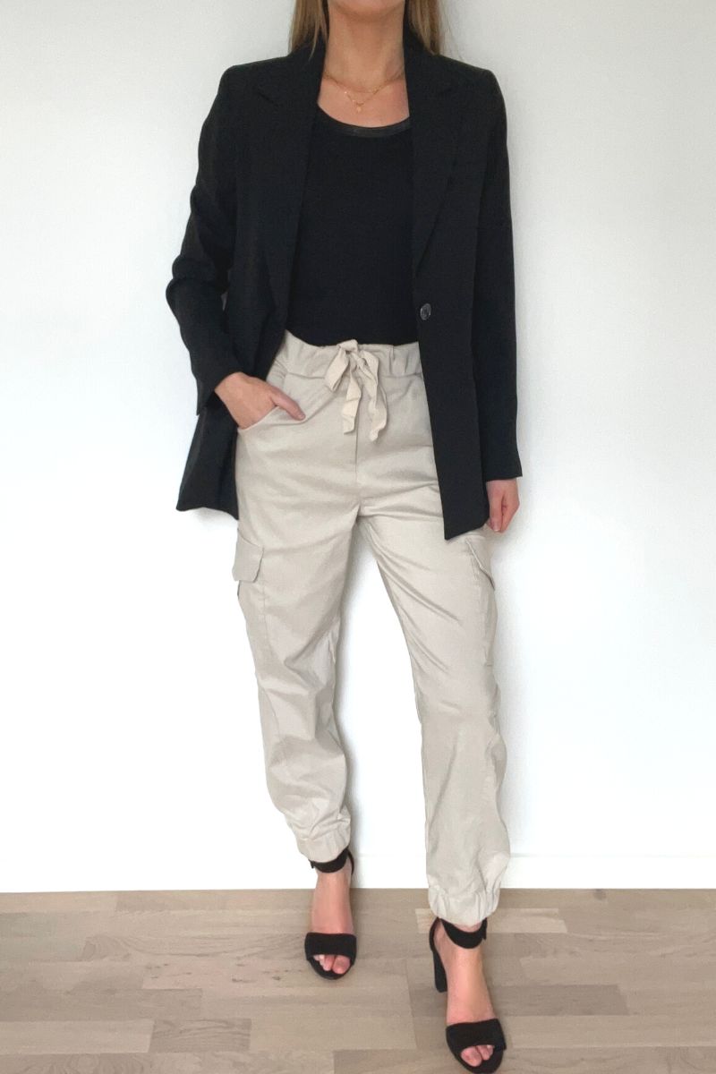 21097 | Beige | Bukser fra Marta du Chateau