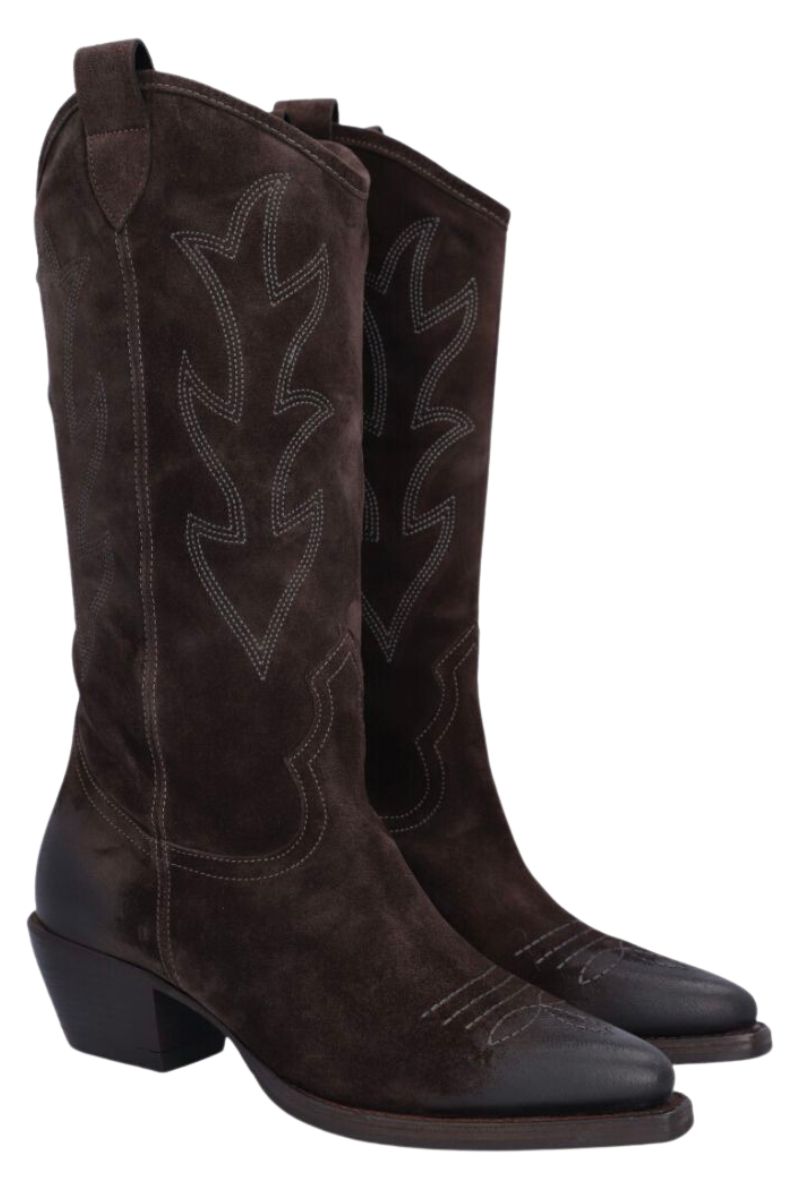 A13615 | Iman babysilk suede 554 | Støvler fra Billi Bi