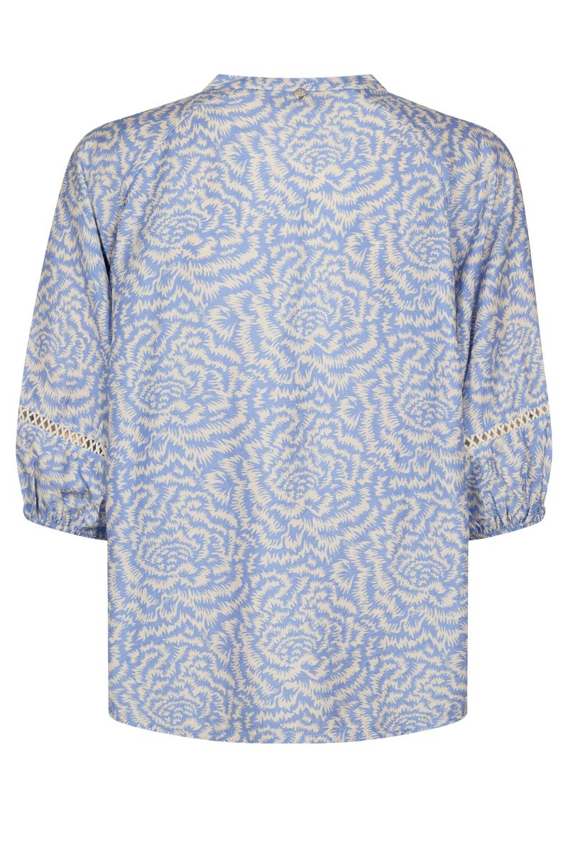 Aleyna Saku Blouse | Ecru | Bluse fra Mos Mosh