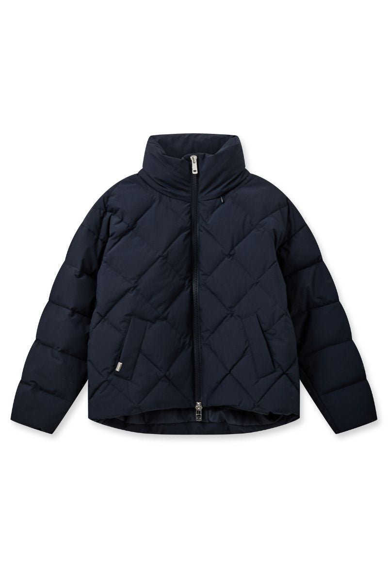 Ahla Down Jacket | Salute Navy | Jakke fra Mos Mosh