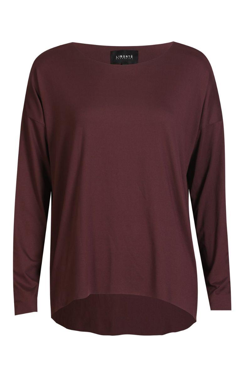 Alma Ls Top | Bordeaux | Top fra Liberté