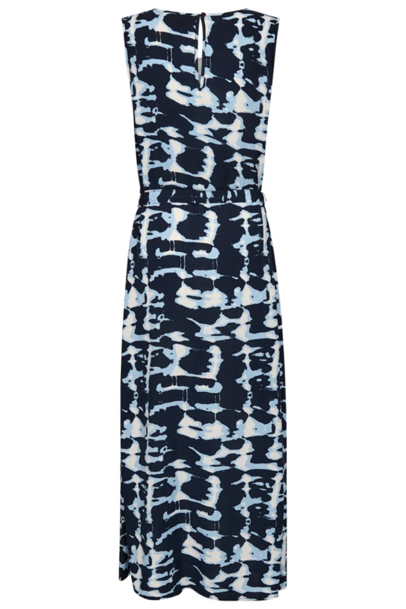 Adney Dress 204322 | Chambray Blue w. Navy Blazer | Kjole fra Freequent