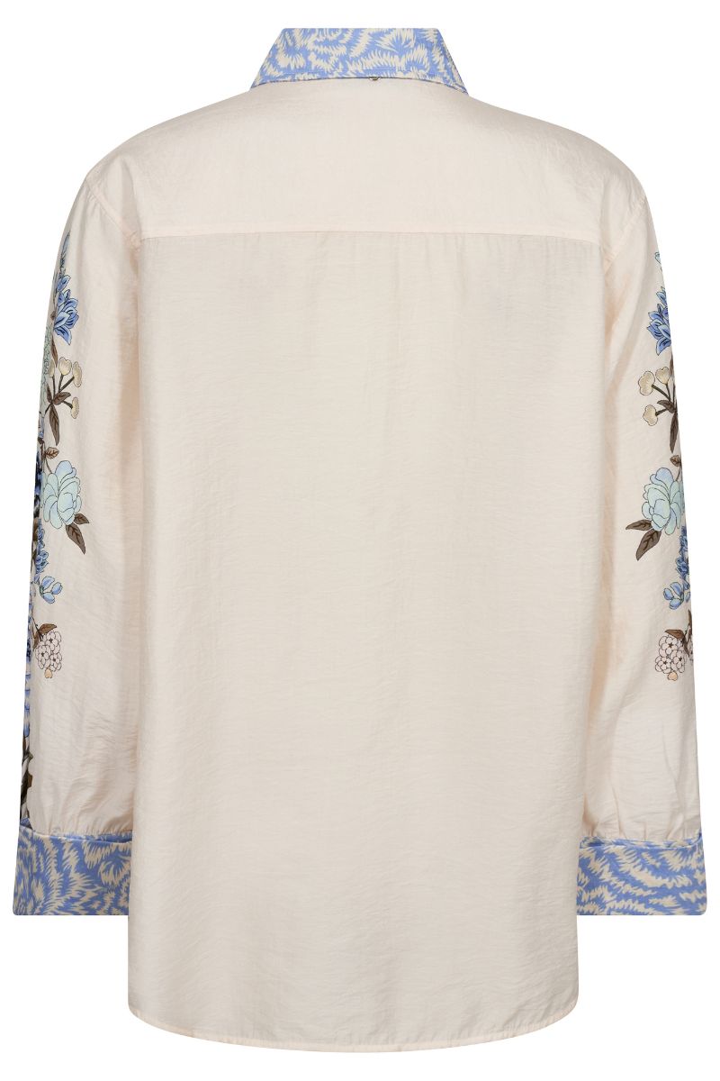 Abila Saku Shirt | Ecru | Skjorte fra Mos Mosh