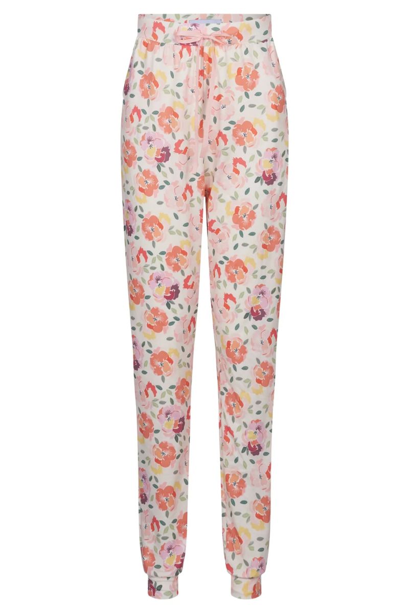 Alma Pants | Creamy Peach Flower | Bukser fra Liberté