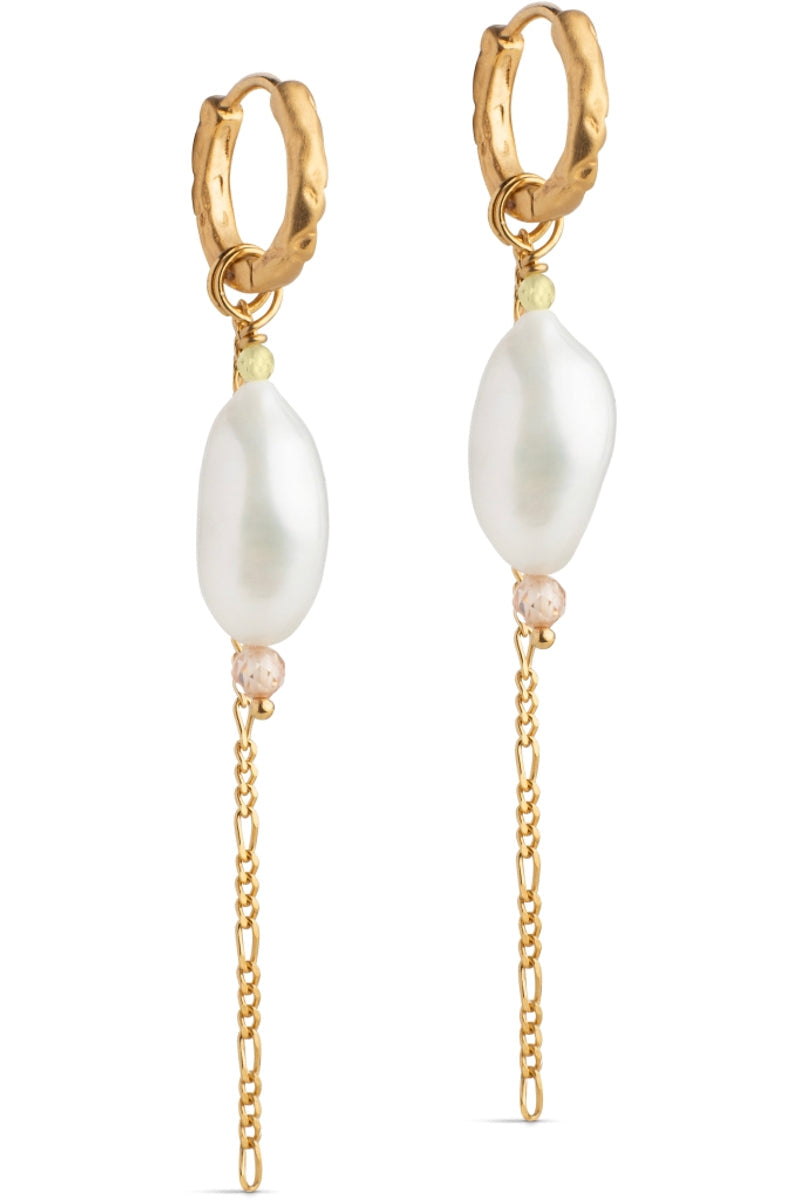 Adeline Earring | Pearl | Øreringe fra Enamel