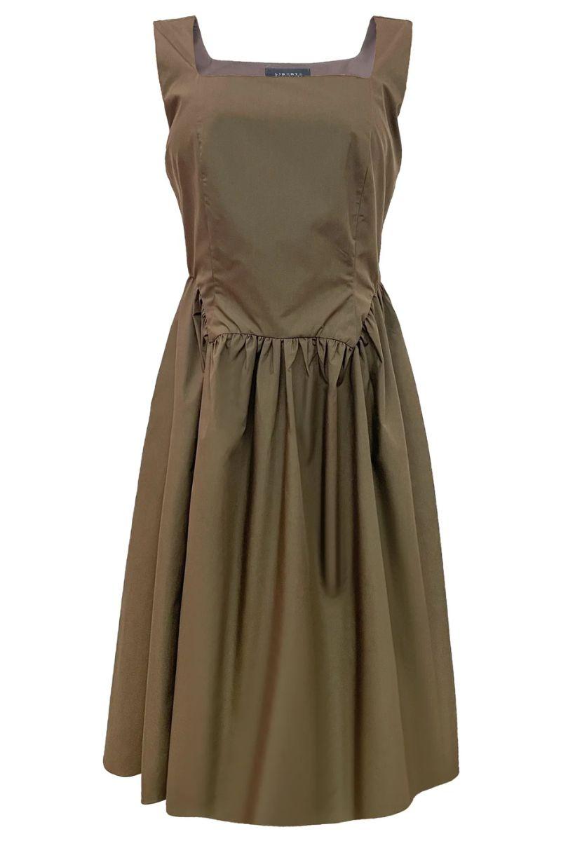 Agnes Dress | Choco | Kjole fra Liberté