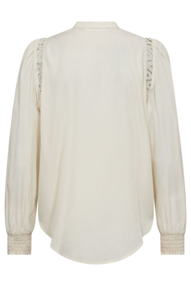 Aila Lace Shirt 35867 | Off white | Bluse fra Co'couture