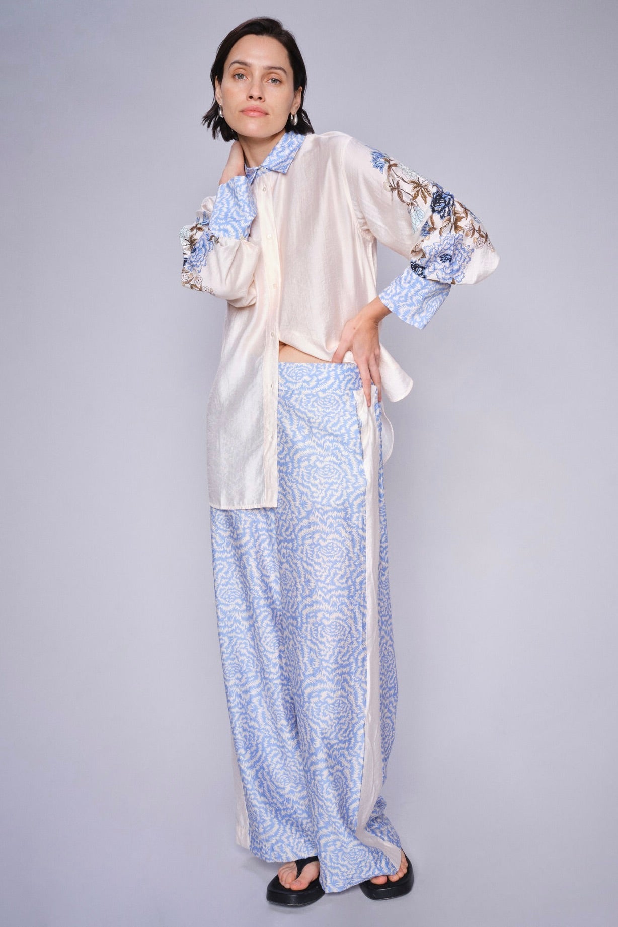 Abila Saku Shirt | Ecru | Skjorte fra Mos Mosh