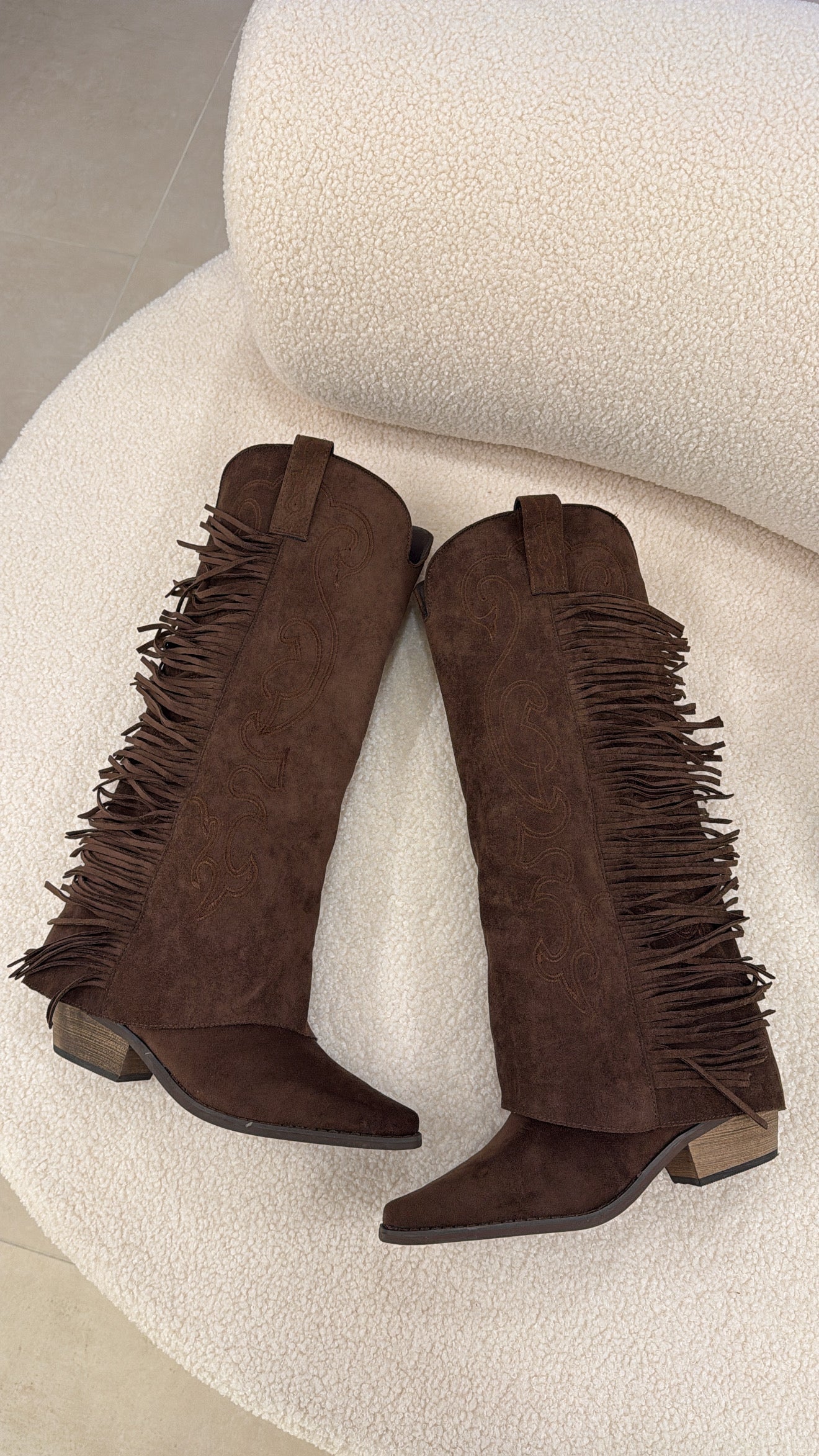 Alula Cowboyboots Sjokolade