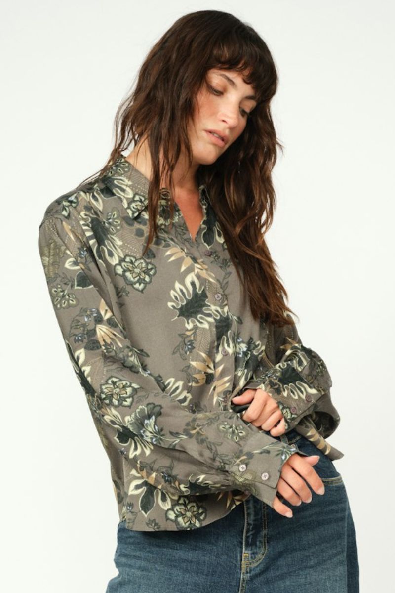 Abina Floro Shirt | Urban Chic | Skjorte fra Mos Mosh