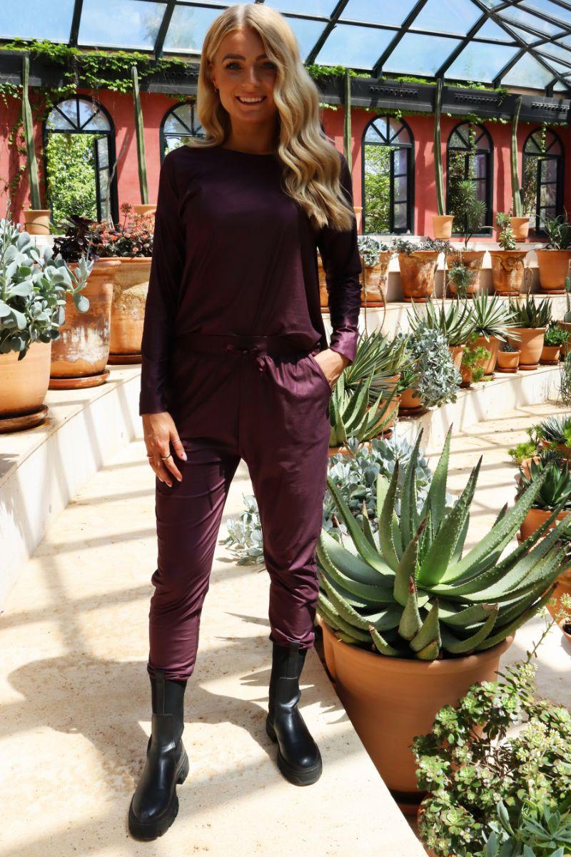 Alma Pants | Bordeaux | Bukser fra Liberté