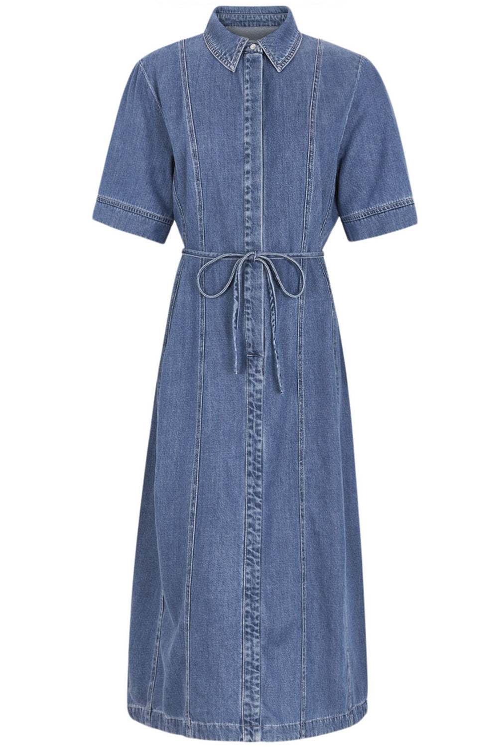 Agnes Midi Dress | Blå | Kjole fra Statebird