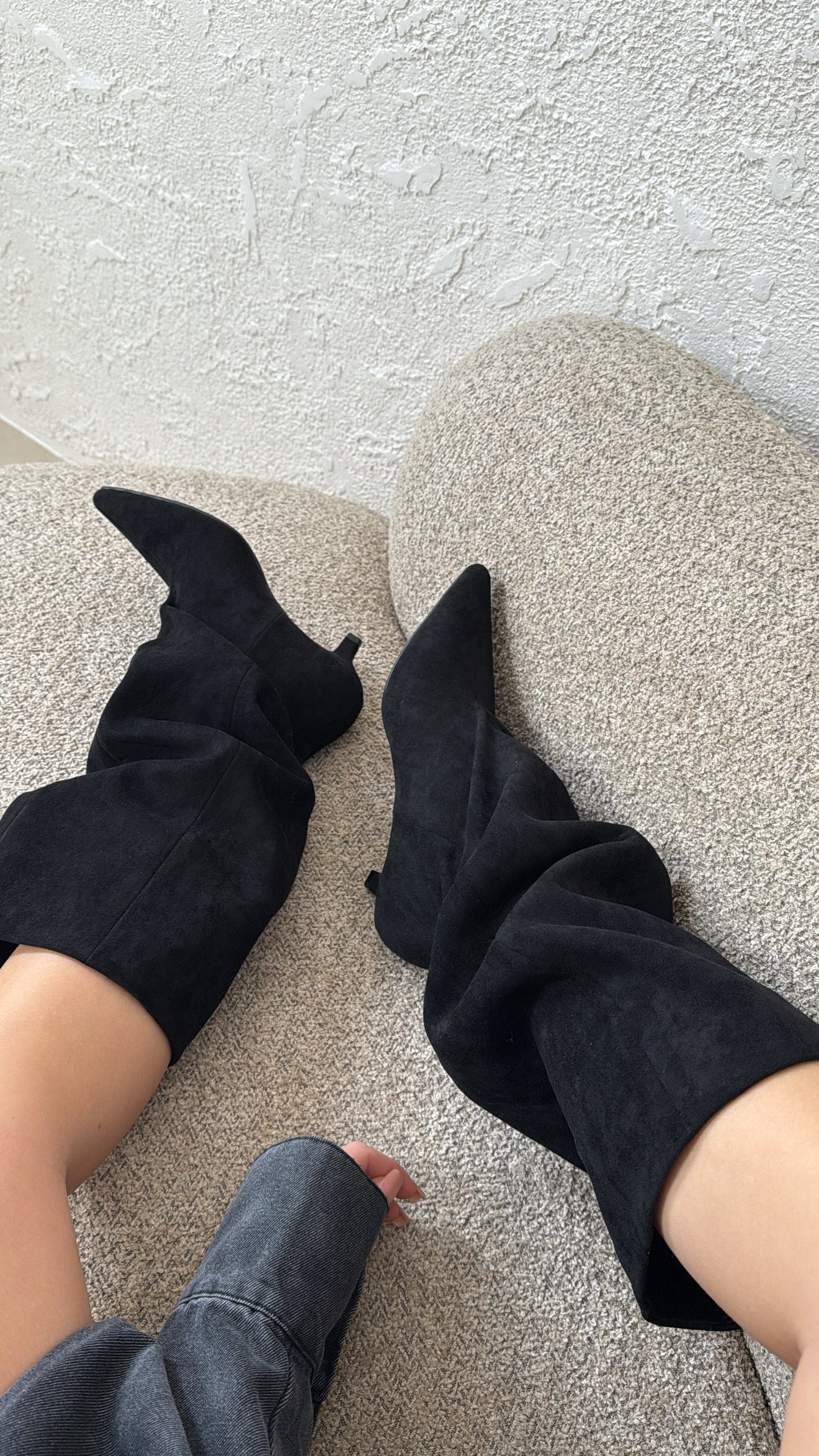 Josephine Støvler Svart