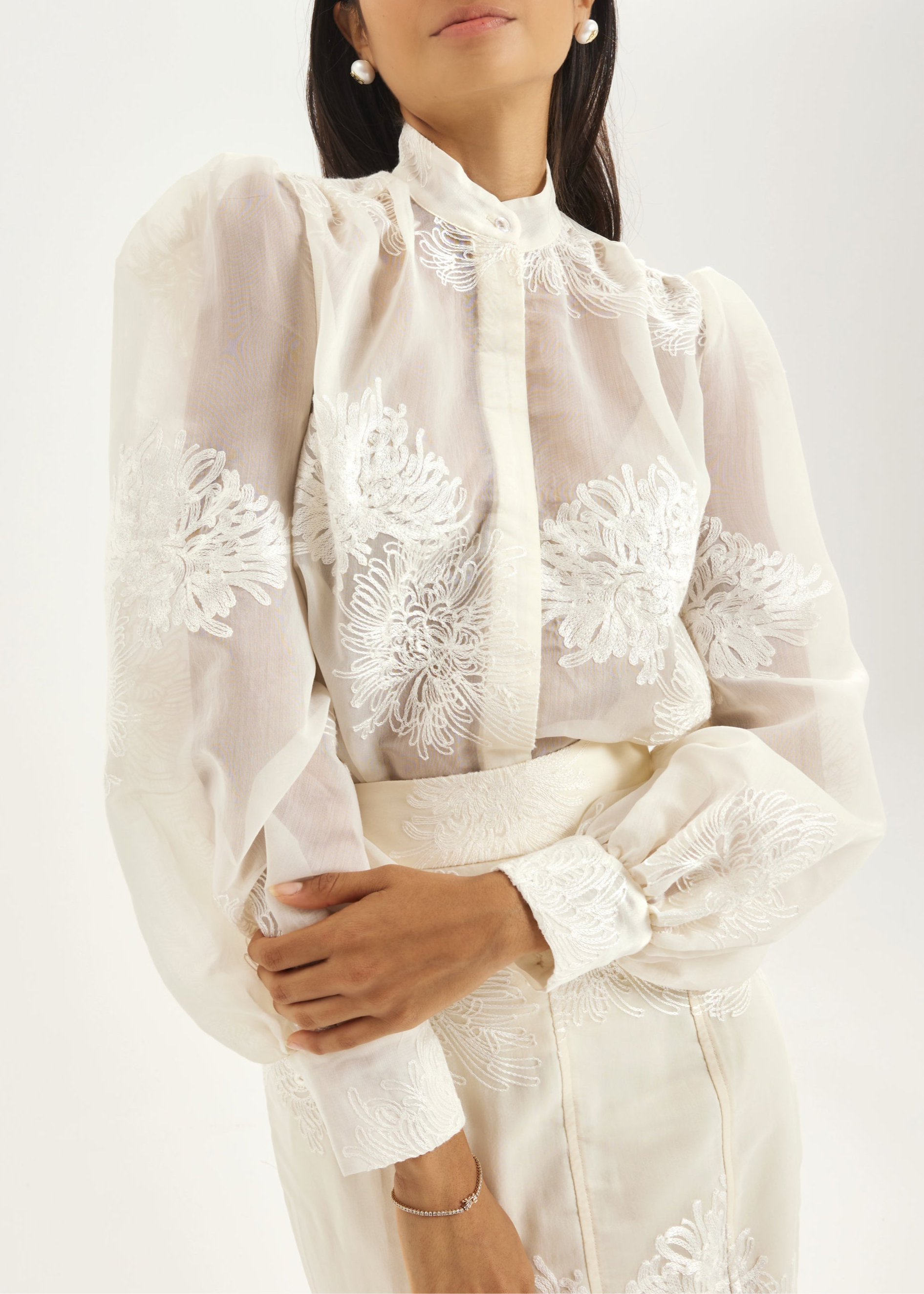 Sophia Brodert Bluse | French Vanilla