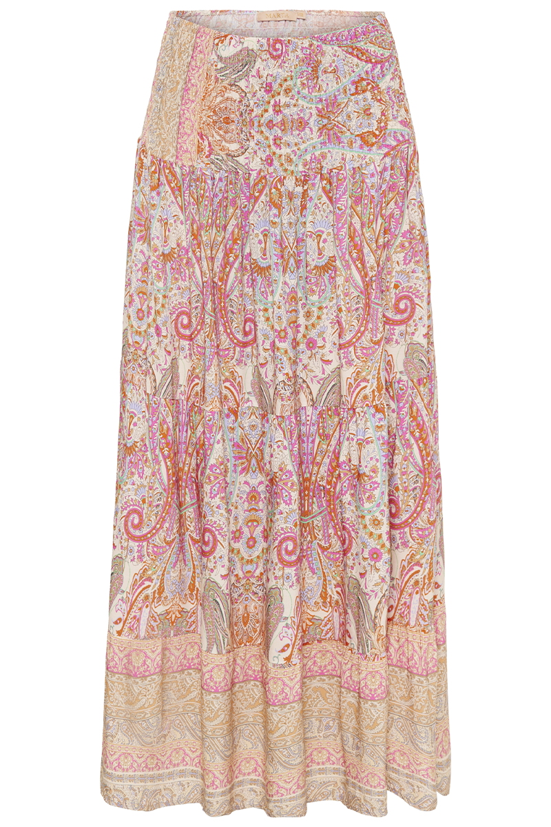 5201 | Beige 4174 Print | Nederdel fra Marta du Chateau