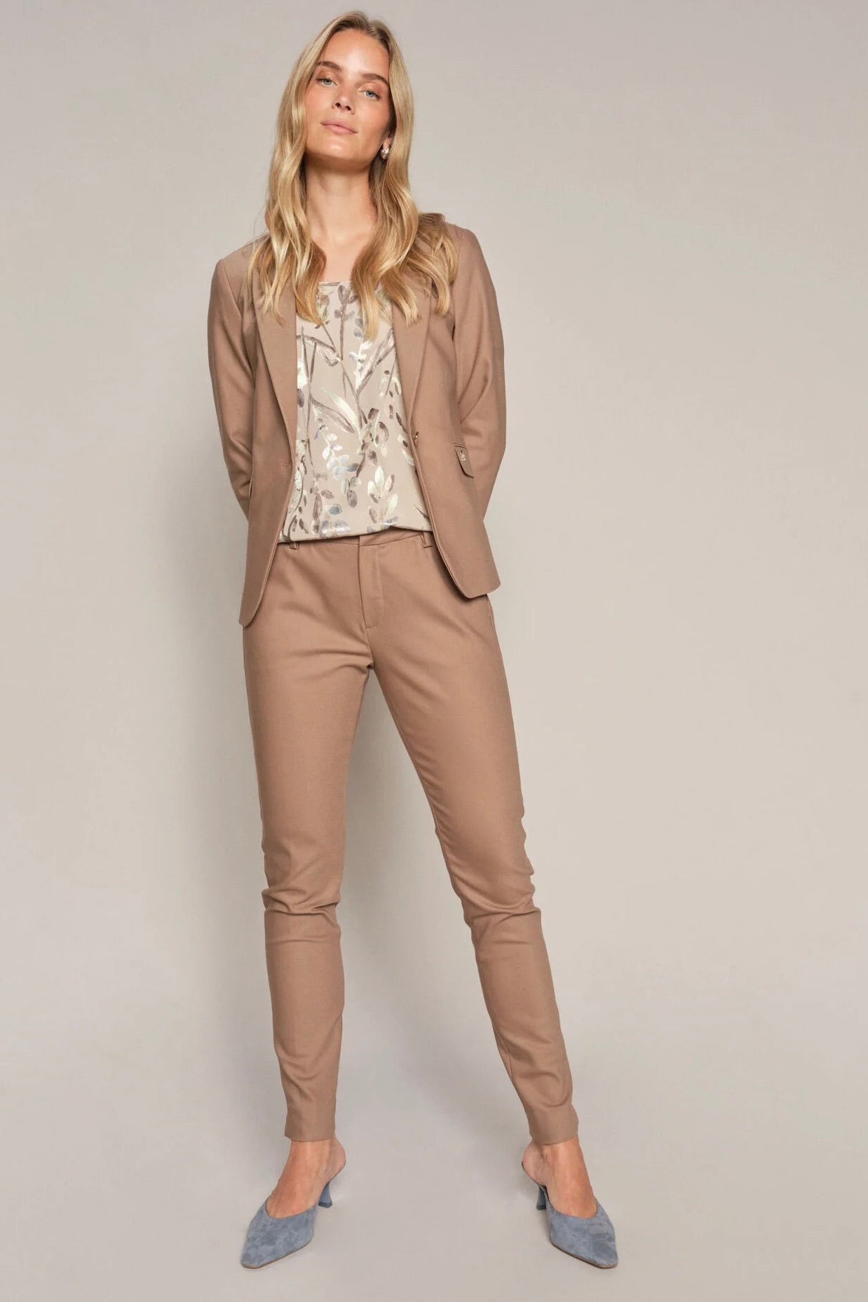 Abbey Night Pant | Pine Bark | Bukser fra Mos Mosh