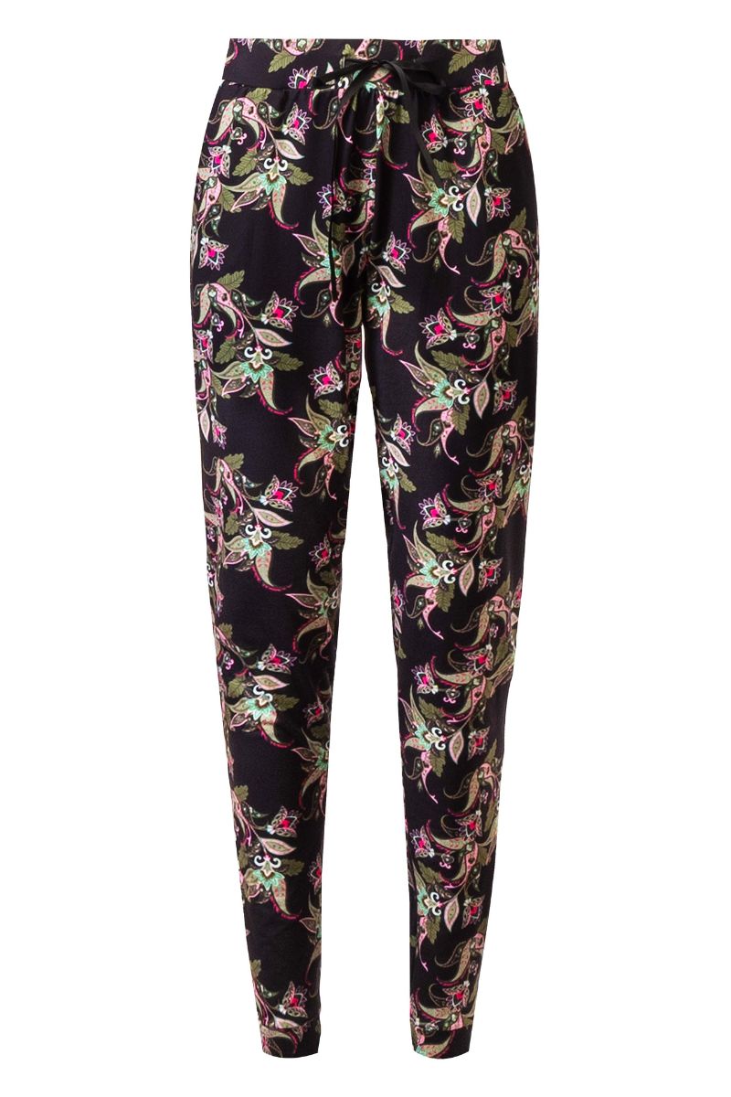 Alma Pants 9500 | Army Pink Paisley | Bukser fra Liberté