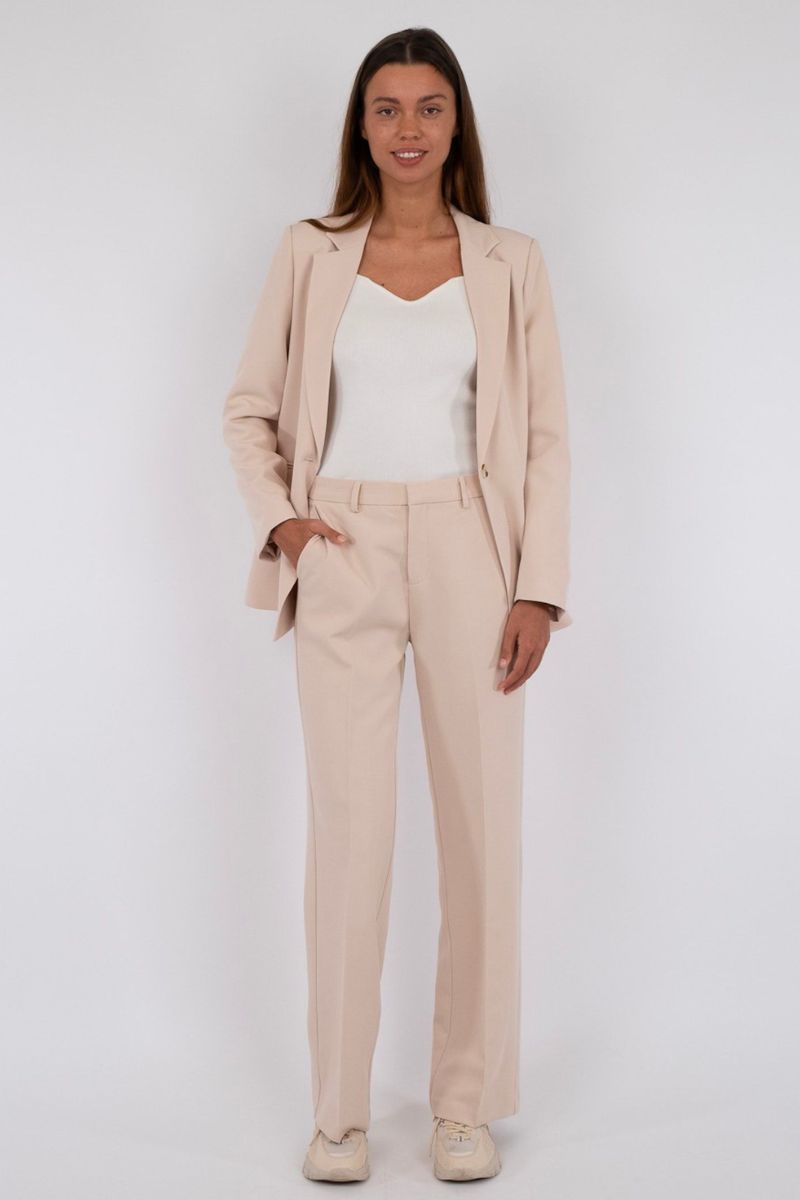 Alice Suit Pants | Sand | Bukser fra Neo Noir