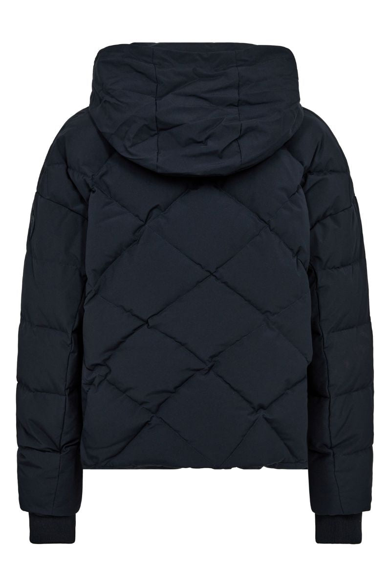 Ahla Down Jacket | Salute Navy | Jakke fra Mos Mosh
