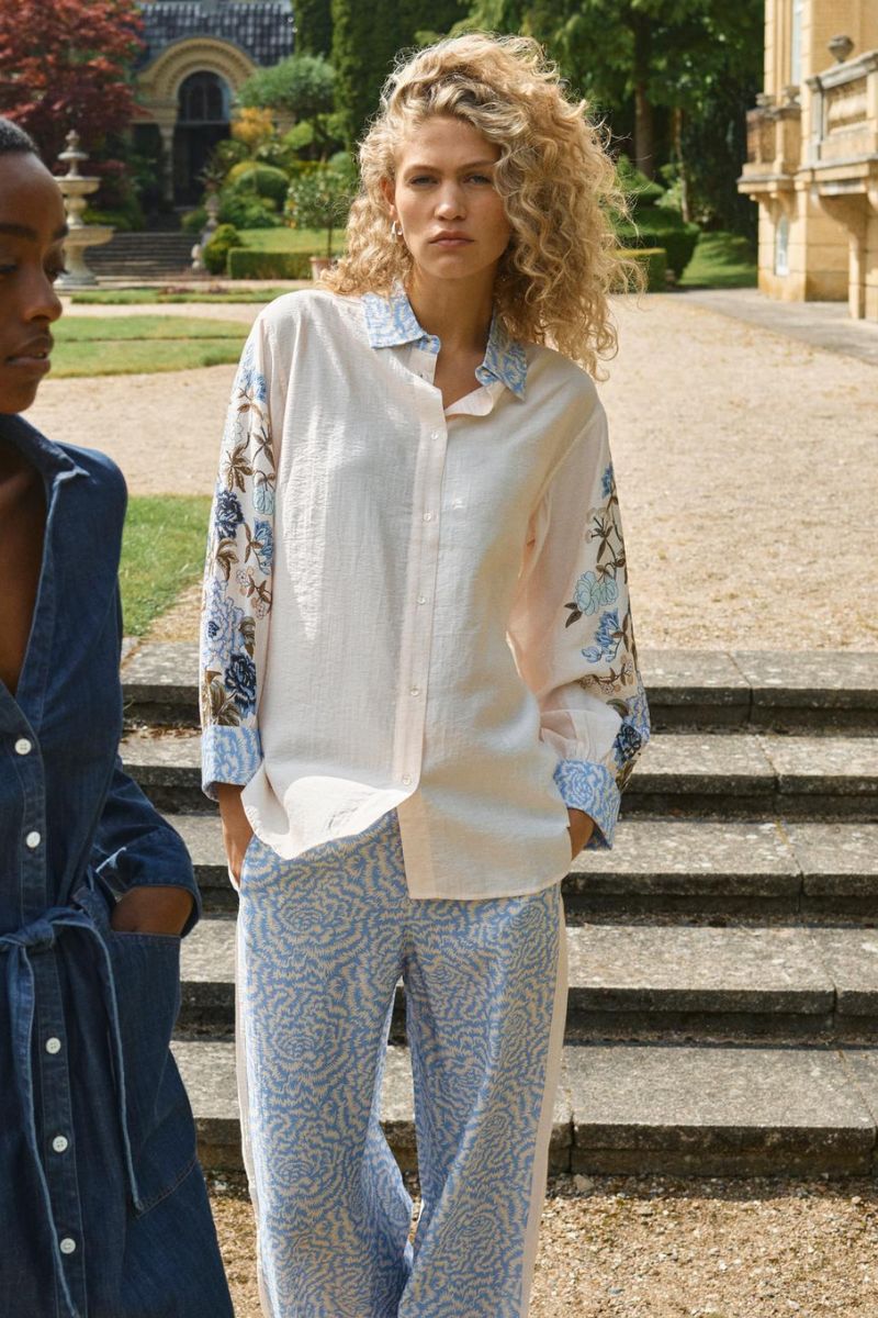 Abila Saku Shirt | Ecru | Skjorte fra Mos Mosh