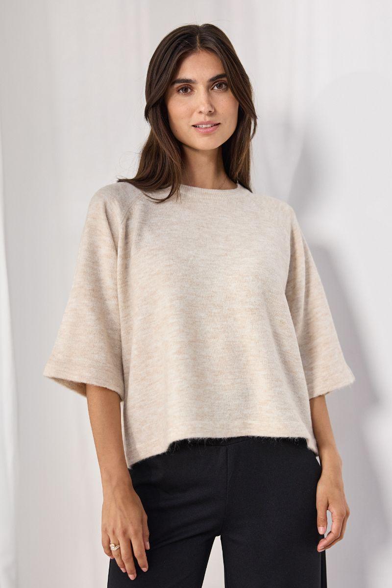 Alice Knit | Creme | Strik fra Statebird
