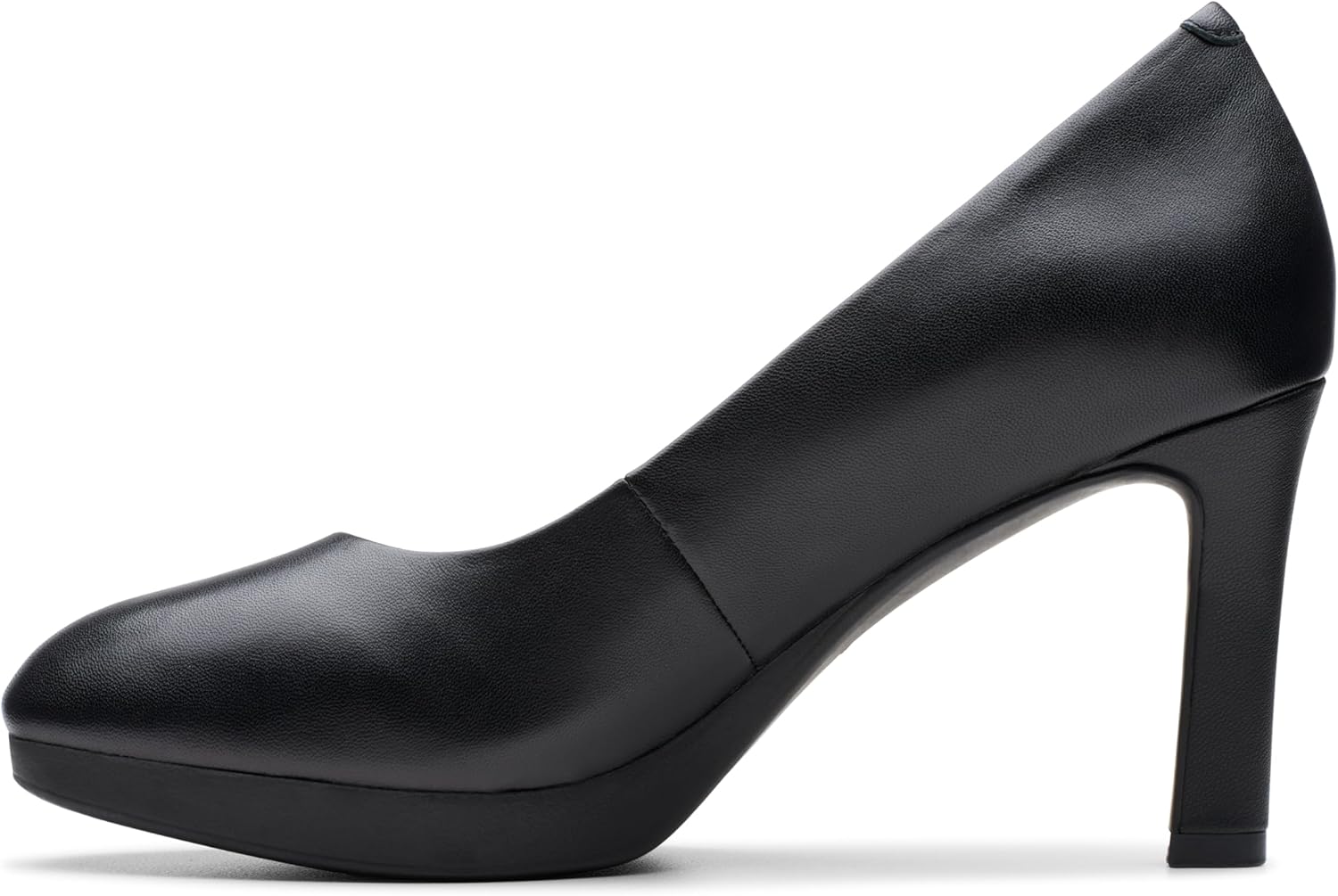 Damensandaler i svart skinn med blokkhæl | trendy komfortable sommersko must-have