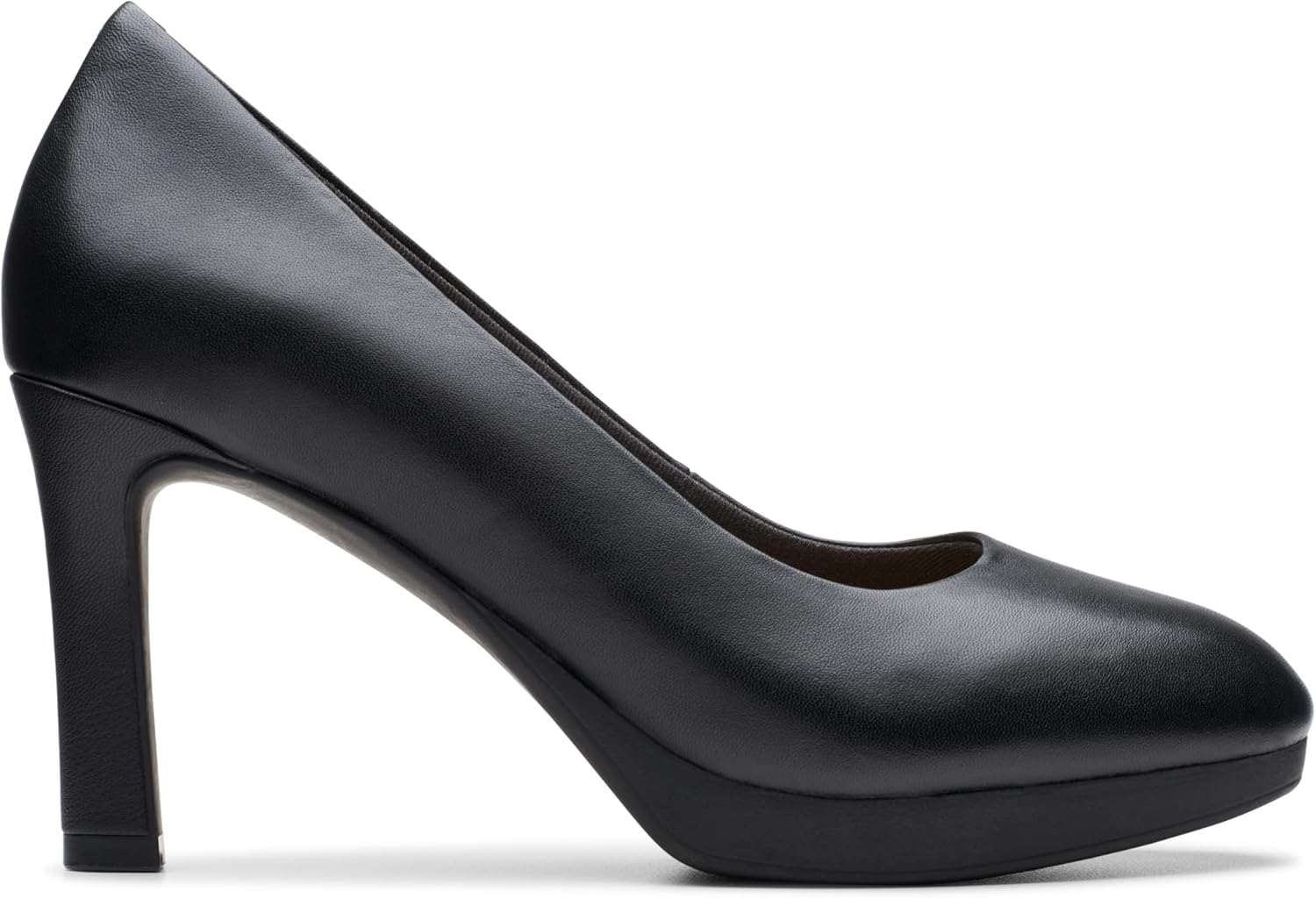 Damensandaler i svart skinn med blokkhæl | trendy komfortable sommersko must-have