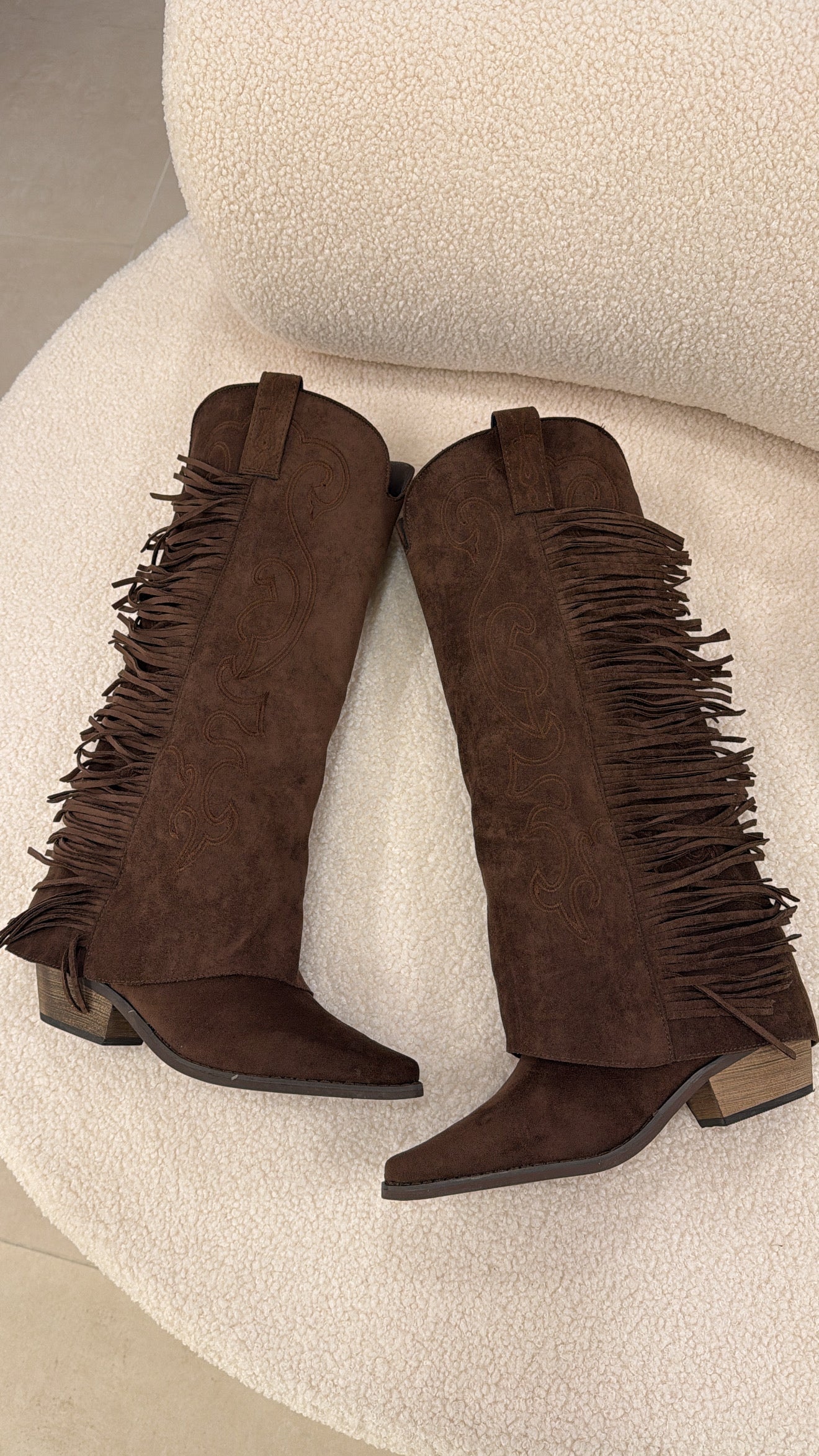 Alula Cowboyboots Sjokolade