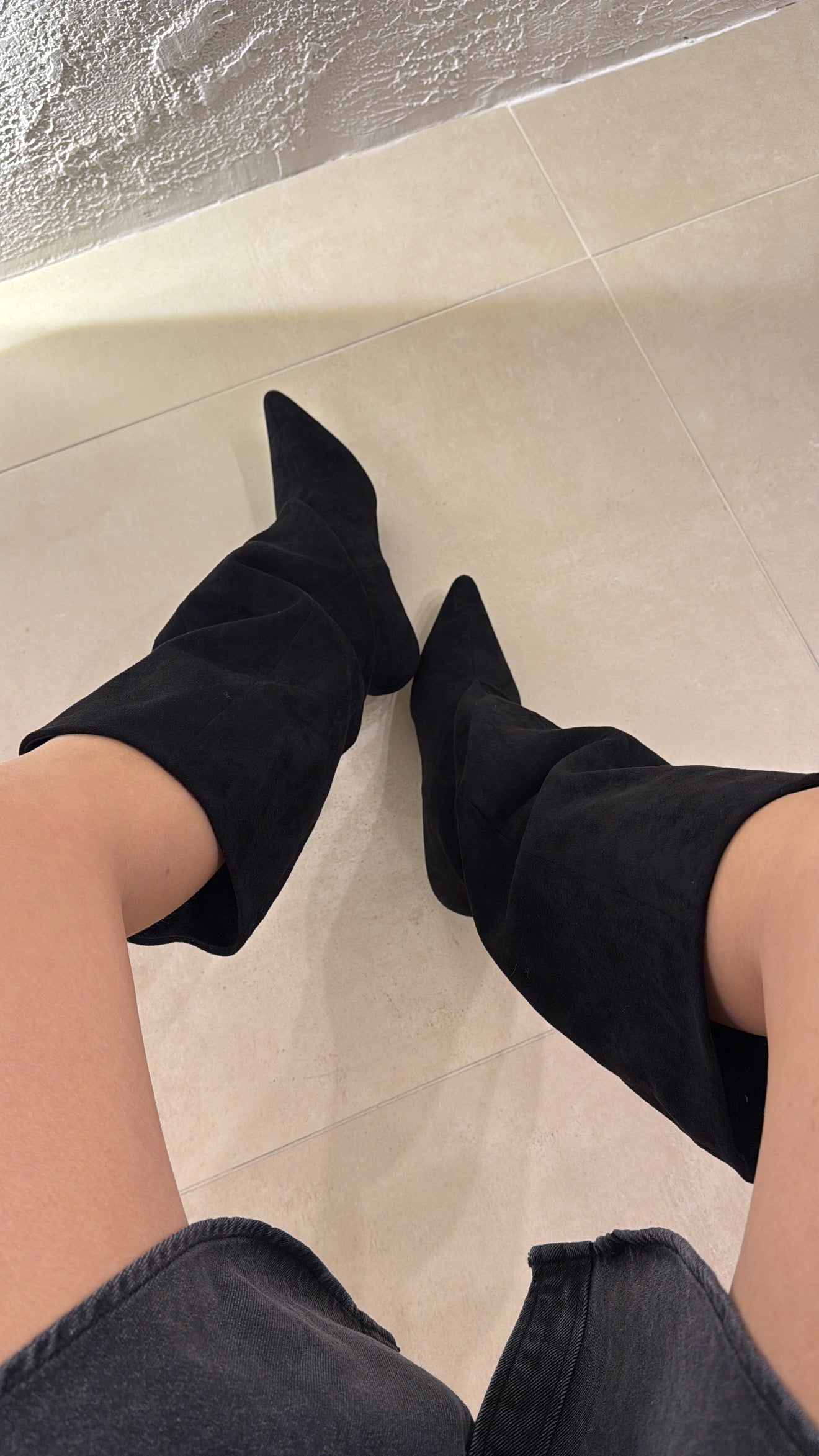 Josephine Støvler Svart