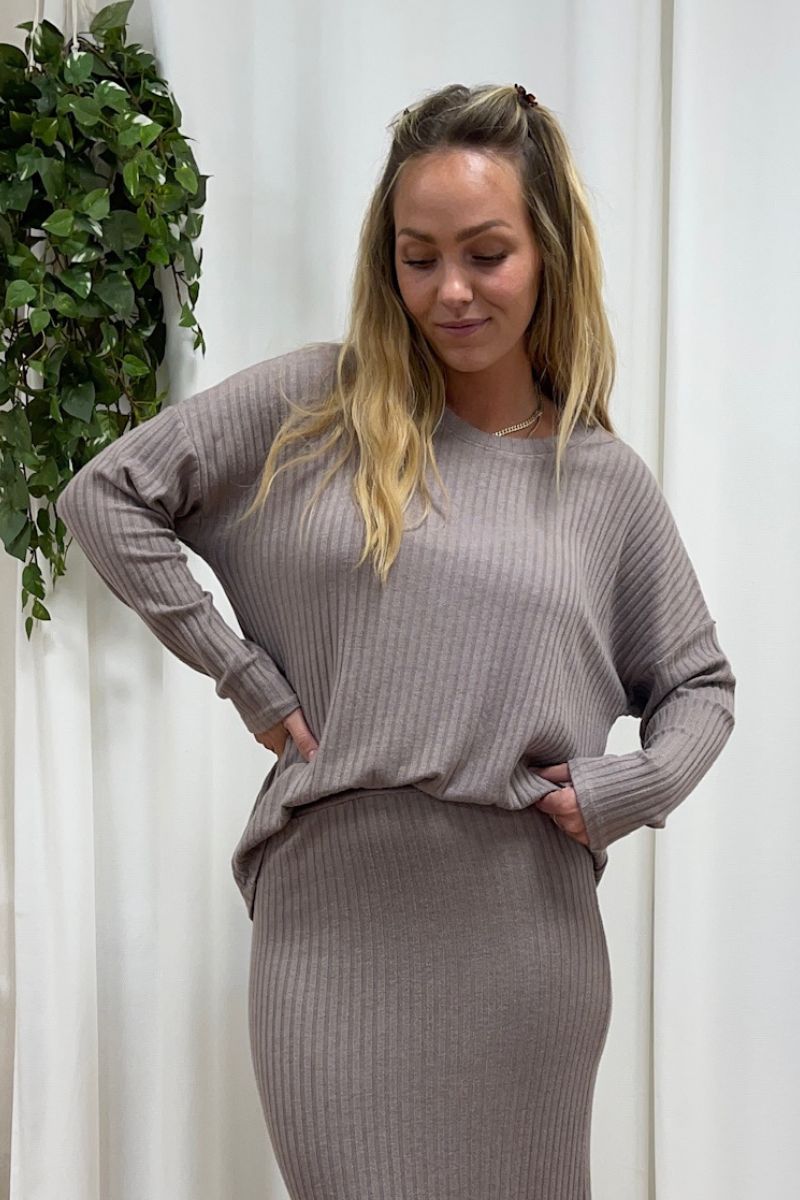 Alisha Blouse 27180 | Fango | Blouse fra Marta du Chateau