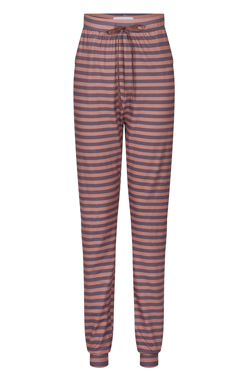 Alma Pants | Brown Stripe | Bukser fra Liberté