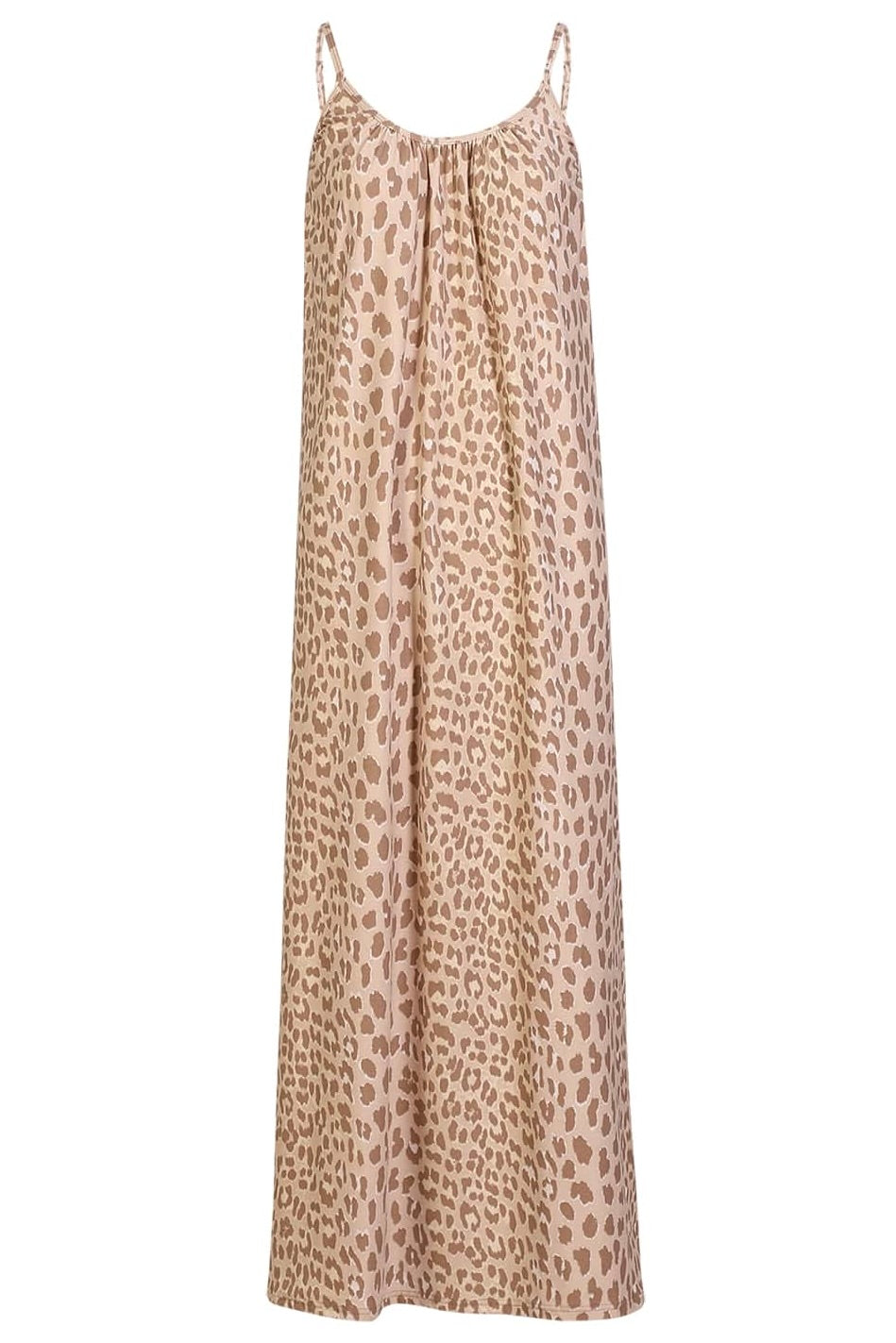 Alma Long Strap Dress | Desert Lux Leo | Alma fra Liberté