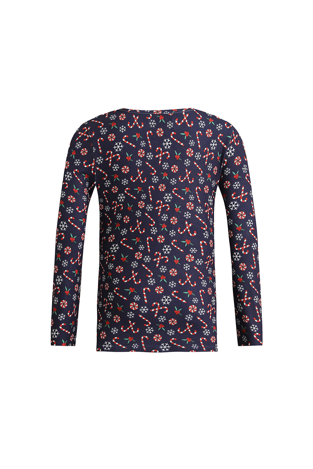 Alma Ls Tshirt Kids | Candycane Navy | T-Shirt fra Liberté Ami