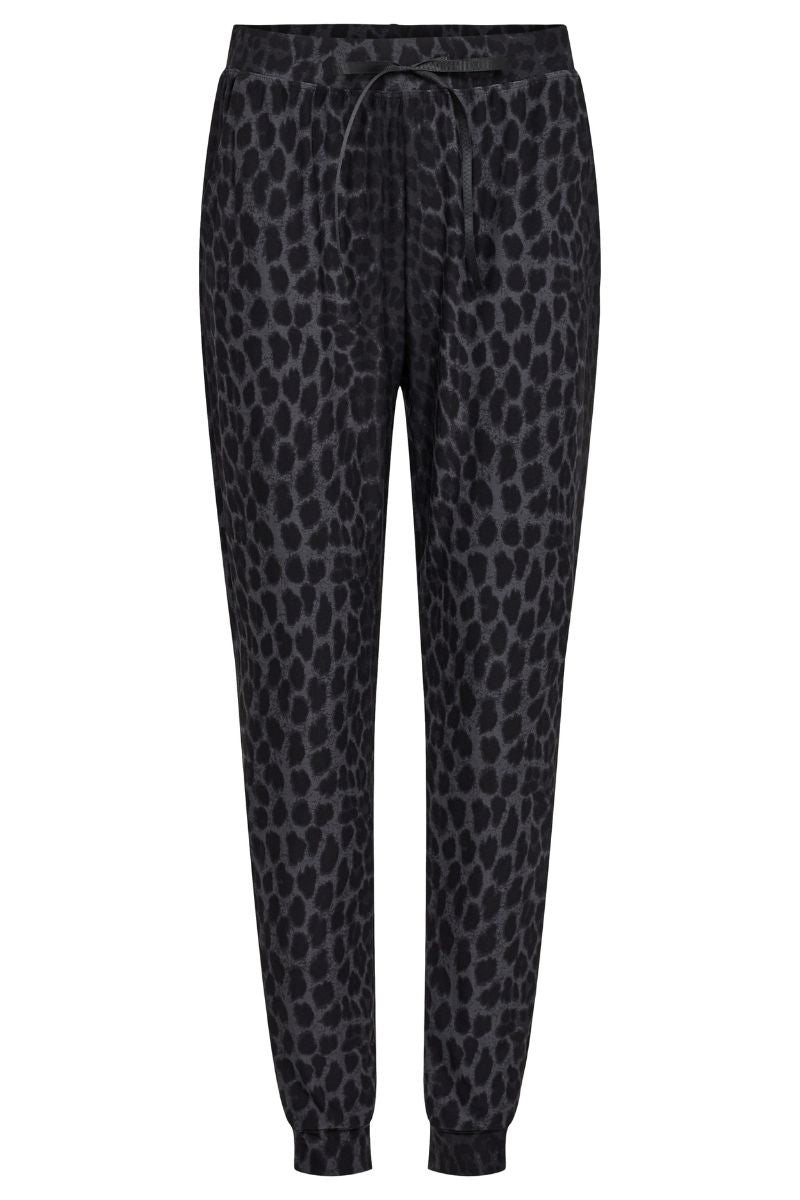 Alma Pants | Deep Dark Grey Leo | Bukser fra Liberté