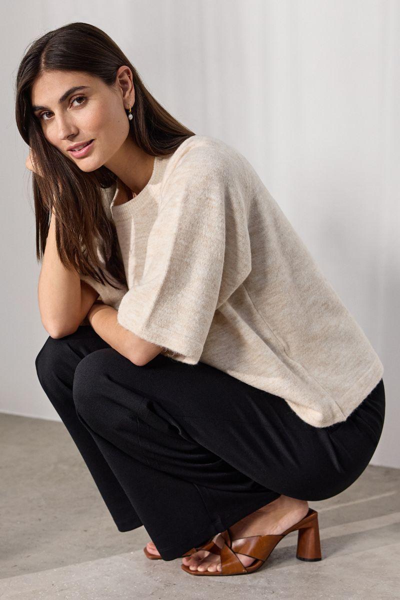Alice Knit | Creme | Strik fra Statebird