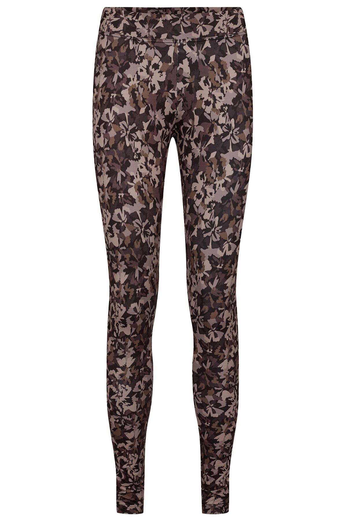 Alma Leggings | Brown Camo Flower | Leggings fra Liberté