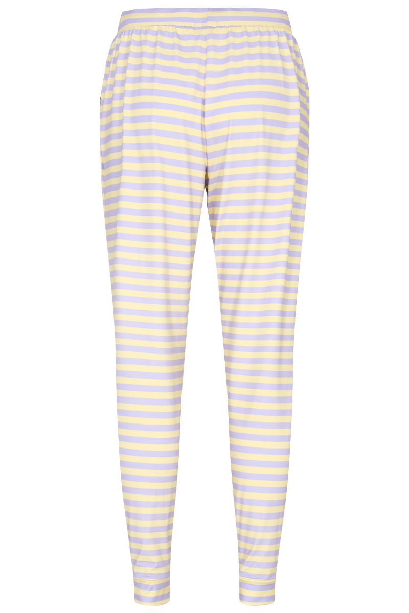 Alma Pants | Lavender Yellow Stripe | Bukser fra Liberté